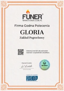 Certyfikat Funer